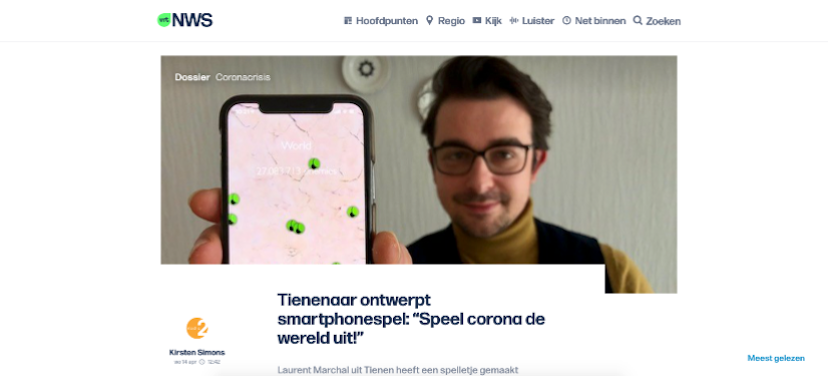 Lorentius in de pers | 