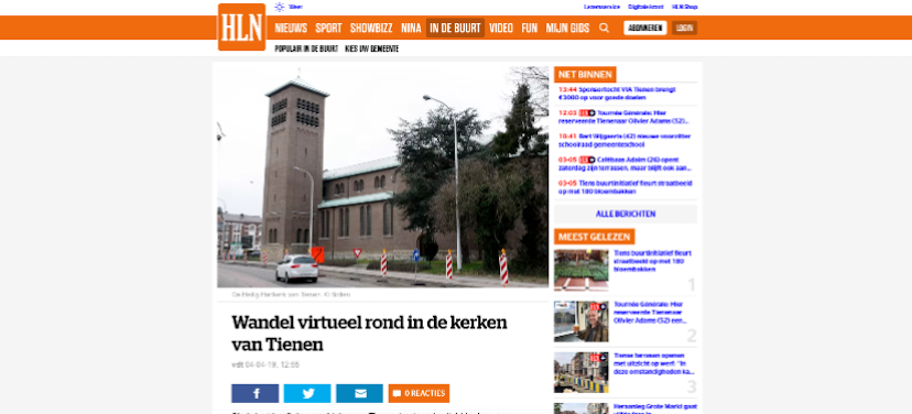 Lorentius in de pers | 
