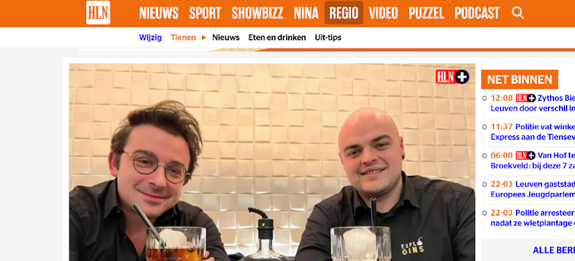Lorentius in de pers | Vrienden ontwikkelen explosief drankje “The Bomb”!