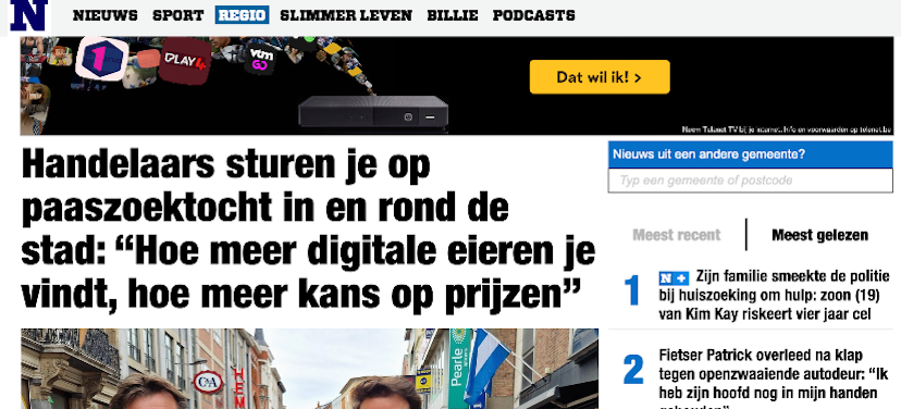 Lorentius in de pers | 