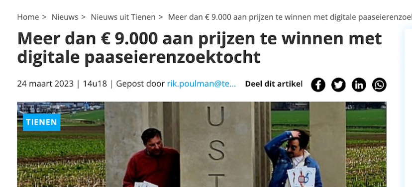 Lorentius in de pers | 