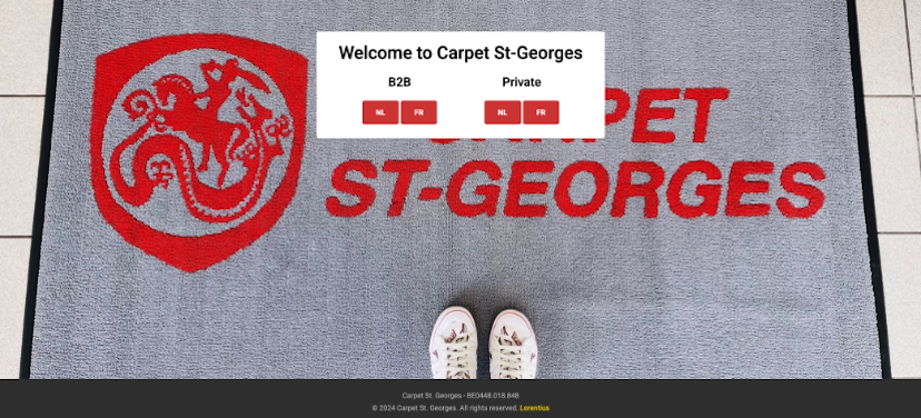 Lorentius website | Carpet St. Georges