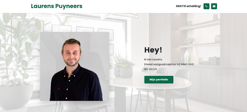 Lorentius website | Laurens Puyneers