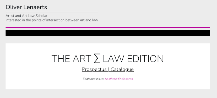 Lorentius website | Oliver Lenaerts