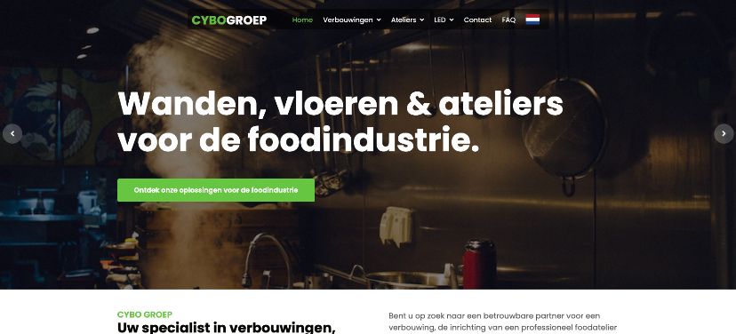 Lorentius website | CYBO GROEP